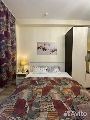 

Квартира-студия, 25 м², 2 кровати