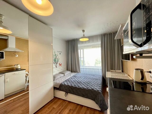 

Квартира-студия, 21 м², 2 кровати