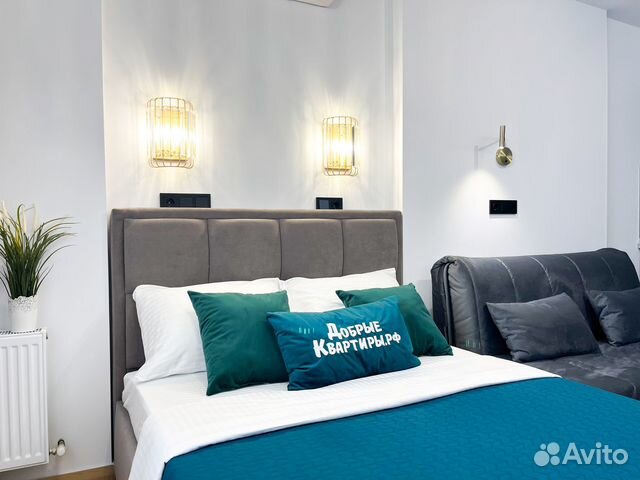 

Квартира-студия, 28 м², 2 кровати