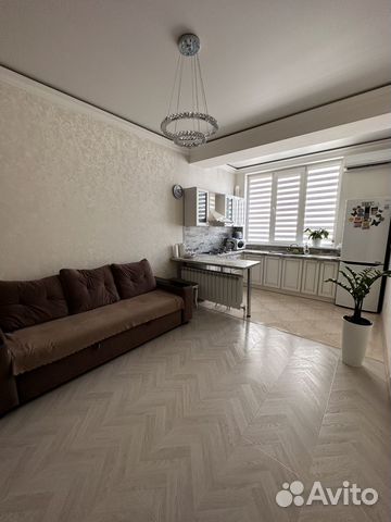 

2-к. квартира, 44 м², 2 кровати