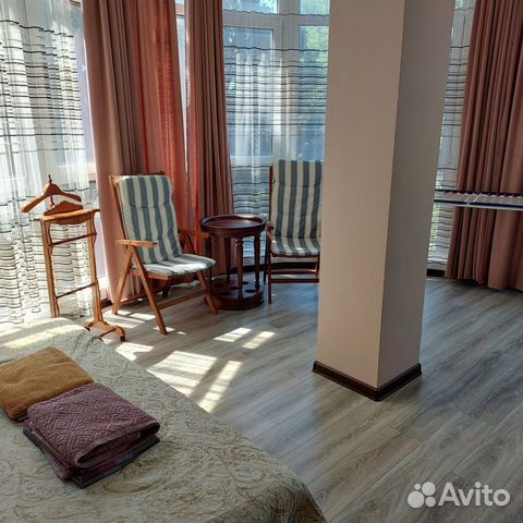 

Квартира-студия, 44 м², 2 кровати