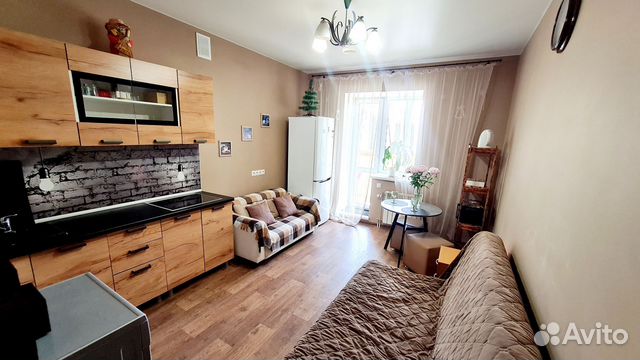 

1-к. квартира, 44 м², 2 кровати