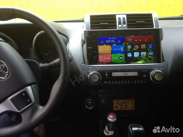 Магнитола для Toyota Prado 150 2014+ с установкой