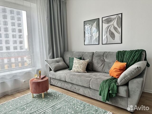 

Квартира-студия, 30 м², 1 кровать
