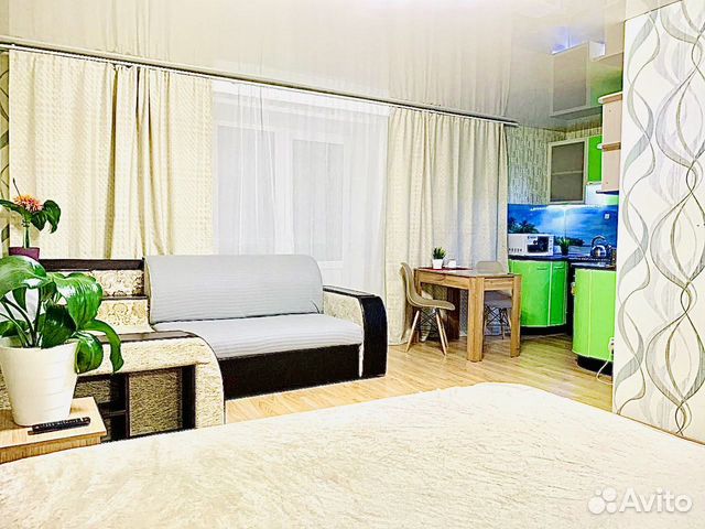 

Квартира-студия, 37 м², 2 кровати