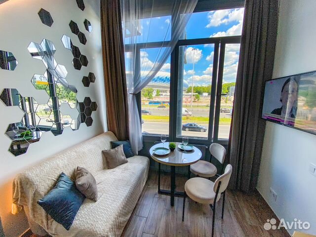 

Квартира-студия, 21,5 м², 3 кровати