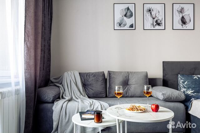

1-к. квартира, 45 м², 2 кровати