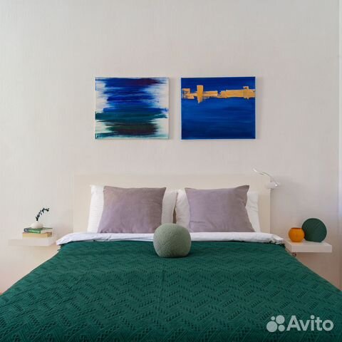 

1-к. квартира, 47 м², 2 кровати