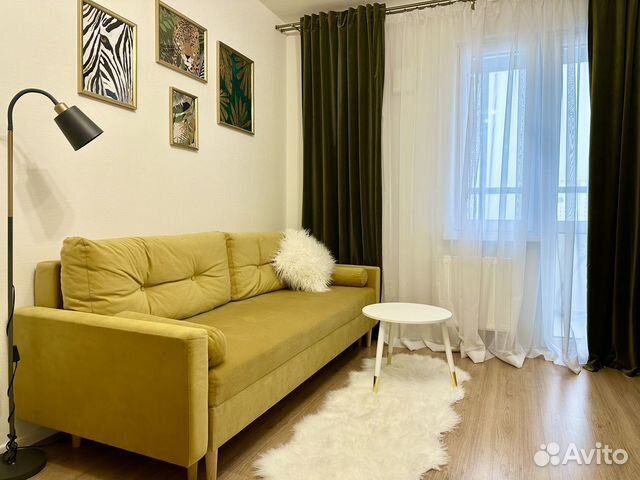 

1-к. квартира, 41 м², 2 кровати