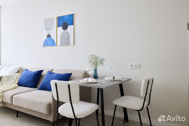 

Квартира-студия, 27 м², 2 кровати