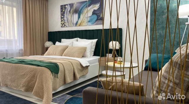 

1-к. квартира, 40 м², 2 кровати