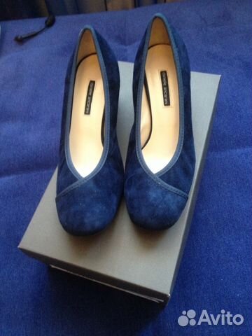 Новые замшевые брендовые Туфли Италия, 36