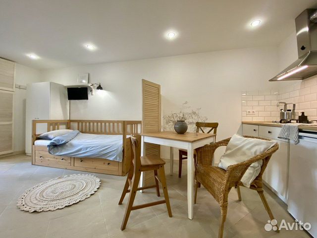 

Квартира-студия, 22 м², 2 кровати