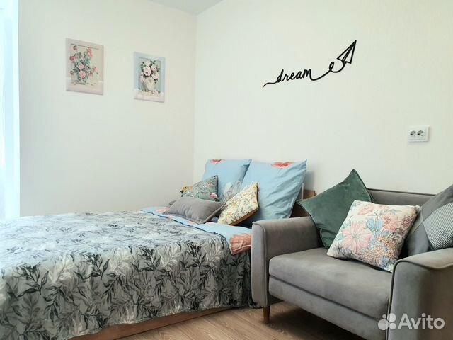 

Квартира-студия, 19 м², 2 кровати