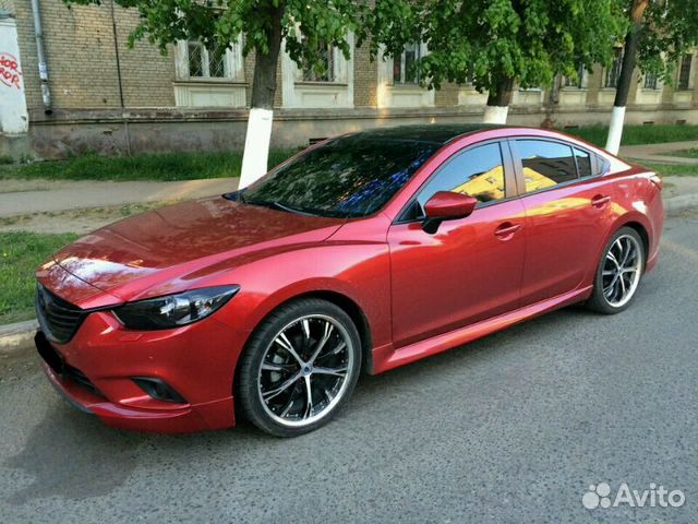 Mazda 6 матовый хром