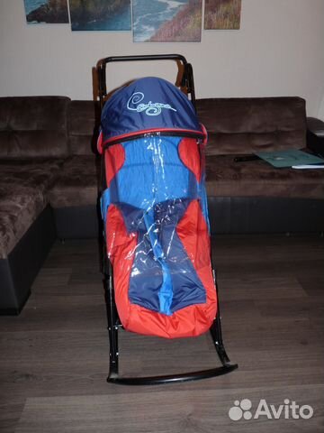 Санки-коляска, б/у очень мало, состояние новых Санки-коляска, б/у очень мало, состояние новых