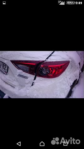 Фонари задние на Mazda 3 BM хетчбек