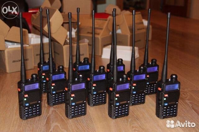 Рация Baofeng UV-5R с гарнитурой