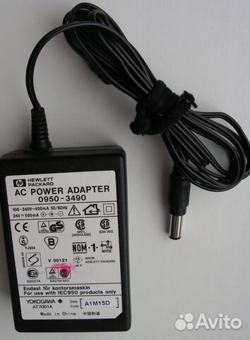 Ac power adapter 0950 3490 схема