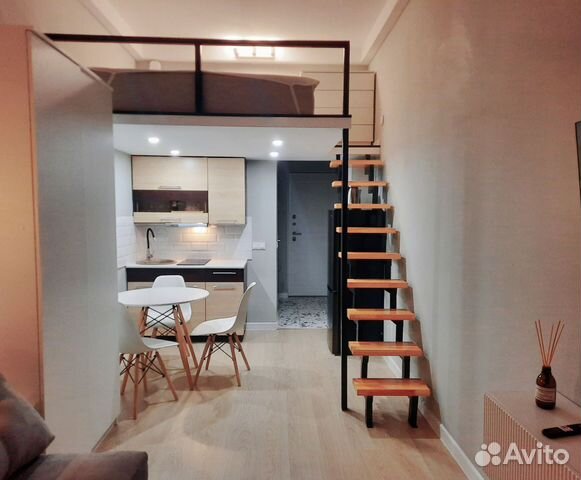 

Квартира-студия, 19,8 м², 2 кровати