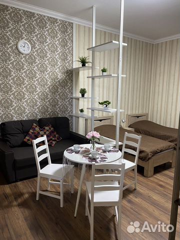 

Квартира-студия, 40 м², 3 кровати