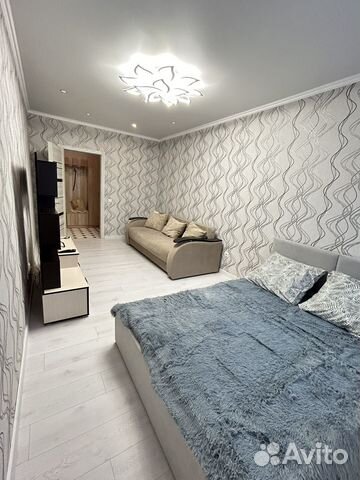 

1-к. квартира, 45 м², 2 кровати