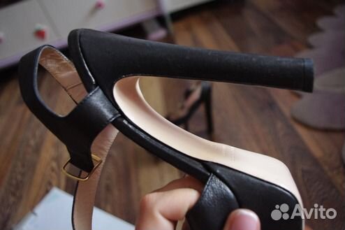 RED valentino кожаные босоножки удобные