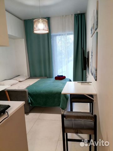 

Квартира-студия, 27 м², 2 кровати