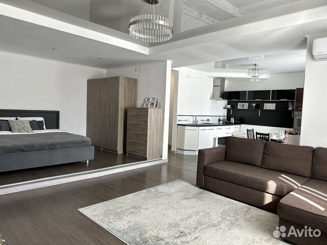 

Квартира-студия, 53 м², 2 кровати