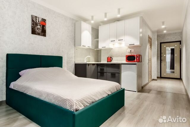

Квартира-студия, 35 м², 1 кровать