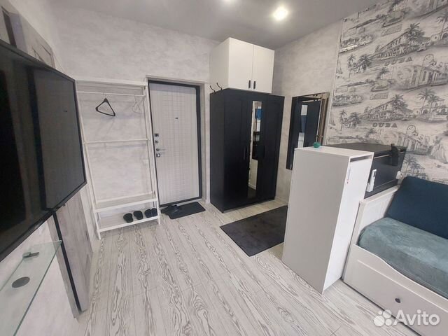 

Квартира-студия, 28 м², 1 кровать