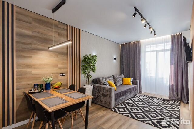 

1-к. квартира, 42 м², 3 кровати