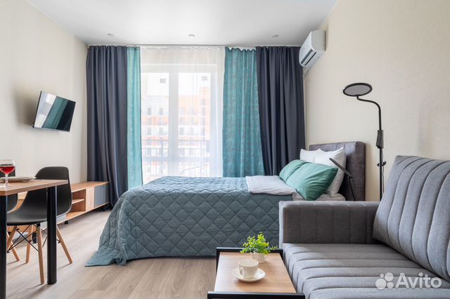 

Квартира-студия, 26,1 м², 2 кровати