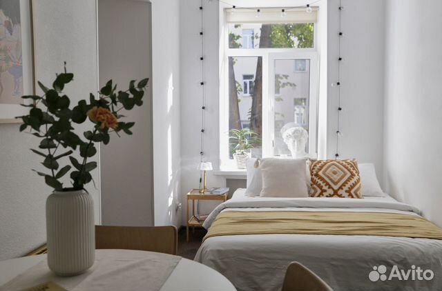 

Квартира-студия, 17 м², 1 кровать
