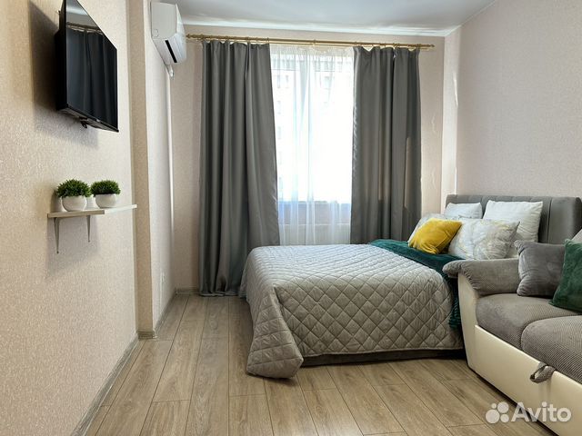 

1-к. квартира, 37 м², 2 кровати