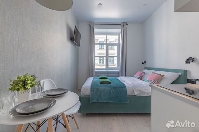 

Квартира-студия в апарт-отеле, 13,1 м², 3/4 эт.