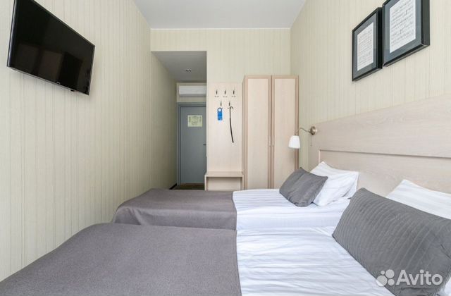 

Квартира-студия, 18 м², 2 кровати