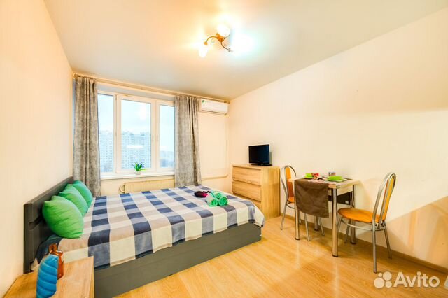 

Квартира-студия, 23 м², 1 кровать