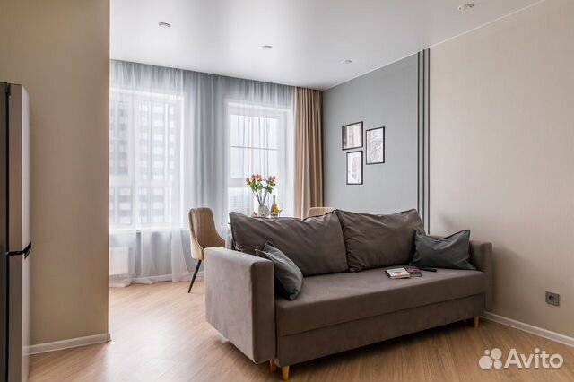 

Квартира-студия, 27 м², 2 кровати