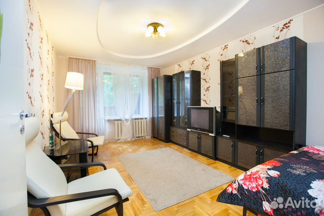 

1-к. квартира, 38 м², 2 кровати