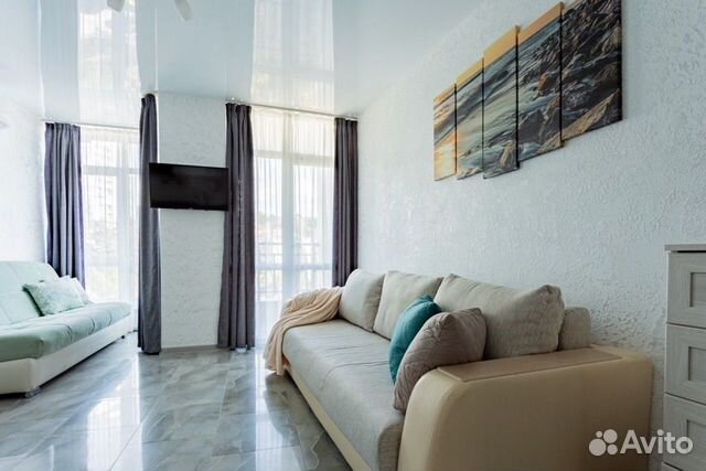 

Квартира-студия, 33 м², 2 кровати