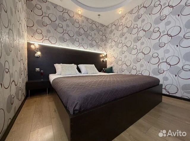 

Квартира-студия, 43 м², 2 кровати
