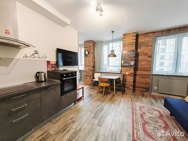 

1-к. квартира, 40 м², 2 кровати