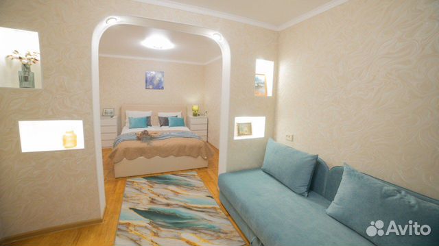 

1-к. квартира, 30 м², 2 кровати