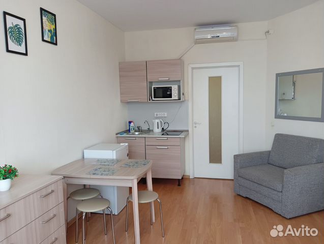 

Квартира-студия, 35 м², 2 кровати