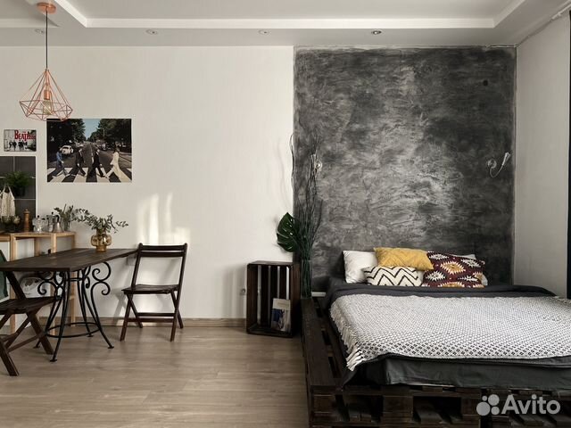 

Квартира-студия, 34 м², 1 кровать