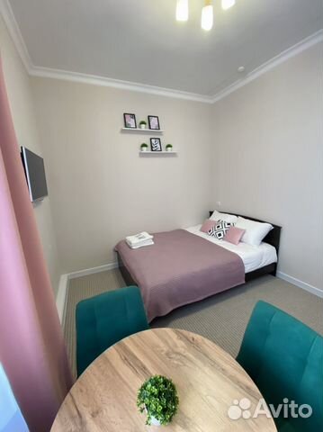 

Квартира-студия, 17,5 м², 2 кровати
