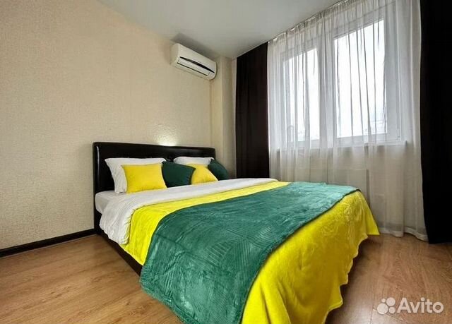 

1-к. квартира, 41 м², 2 кровати