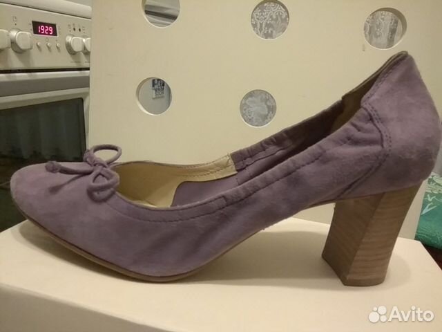 Туфли сиреневые hogl