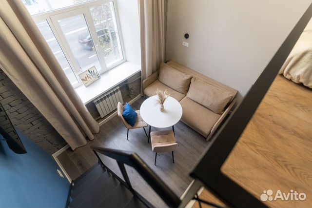

Квартира-студия, 24 м², 2 кровати